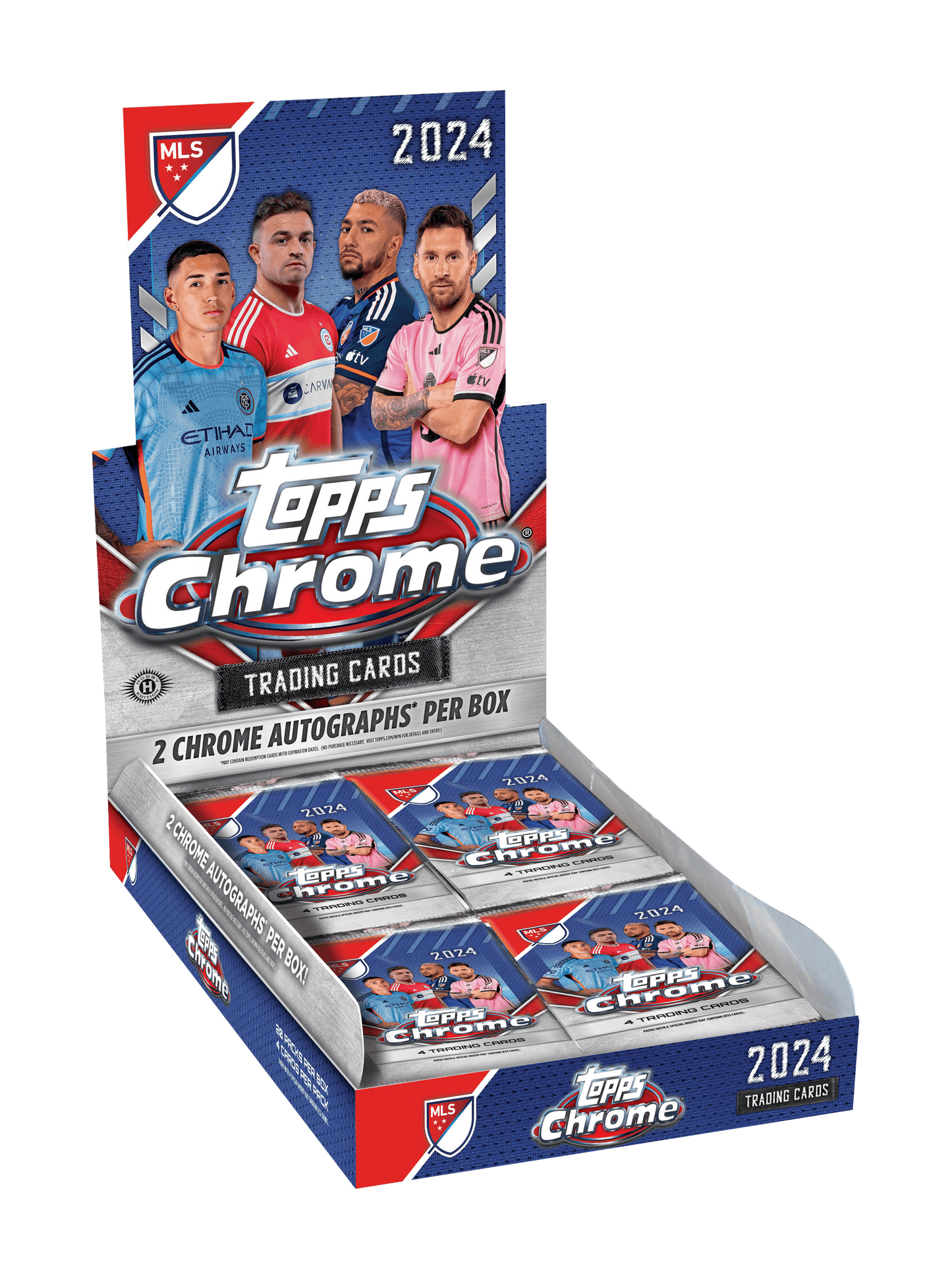 2024 Topps Chrome Soccer - Hobby Box