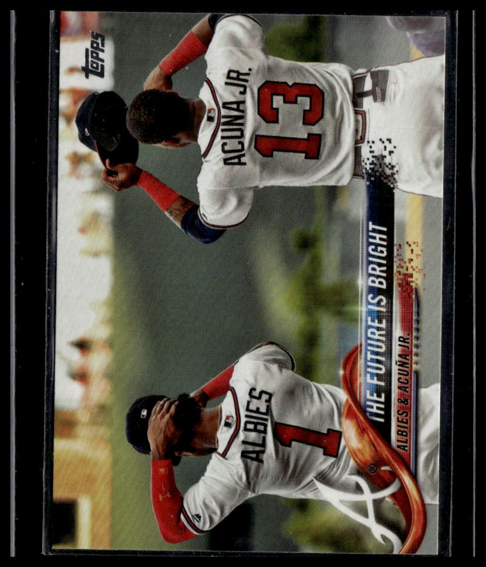 2019 Topps US43 Update Series Ozzie Albies & Ronald Acuna Jr.