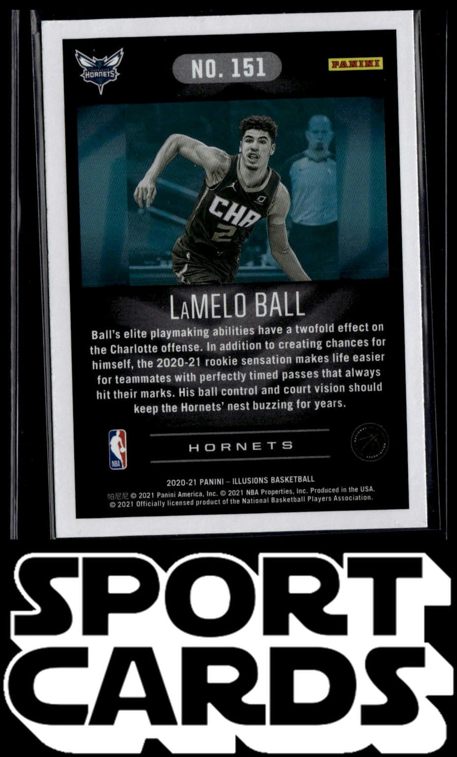 2020-21 Panini Illusions #151 LaMelo Ball SportCards.com