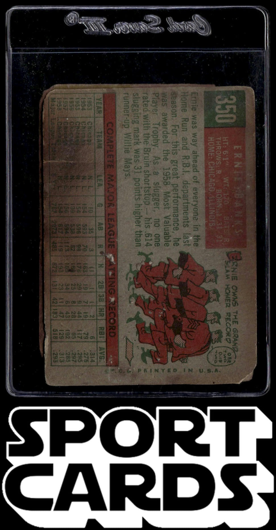 1960 Topps #10 Ernie Banks SportCards.com