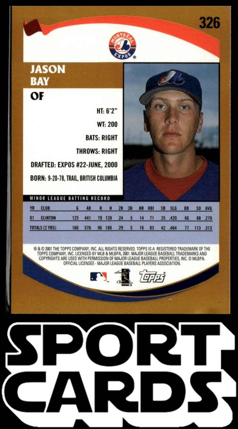 2002 Topps #326 Jason Bay Topps Limited SportCards.com