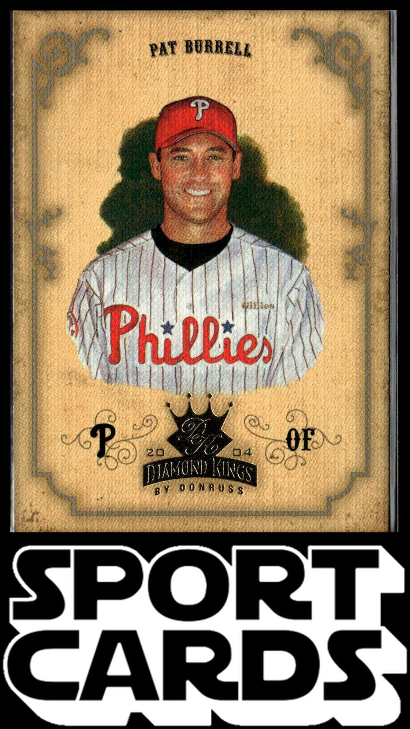 2004 Donruss Diamond Kings #115 Pat Burrell SportCards.com