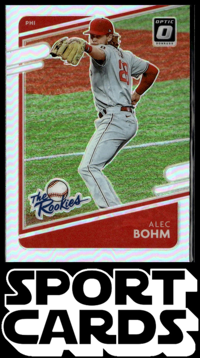 2021 Donruss Optic #TR7 Alec Bohm The Rookies Holo SportCards.com