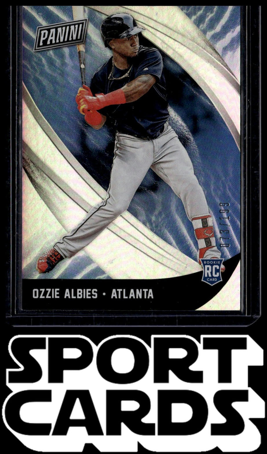 2018 Panini Black Friday #51 Ozzie Albies #/199 SportCards.com