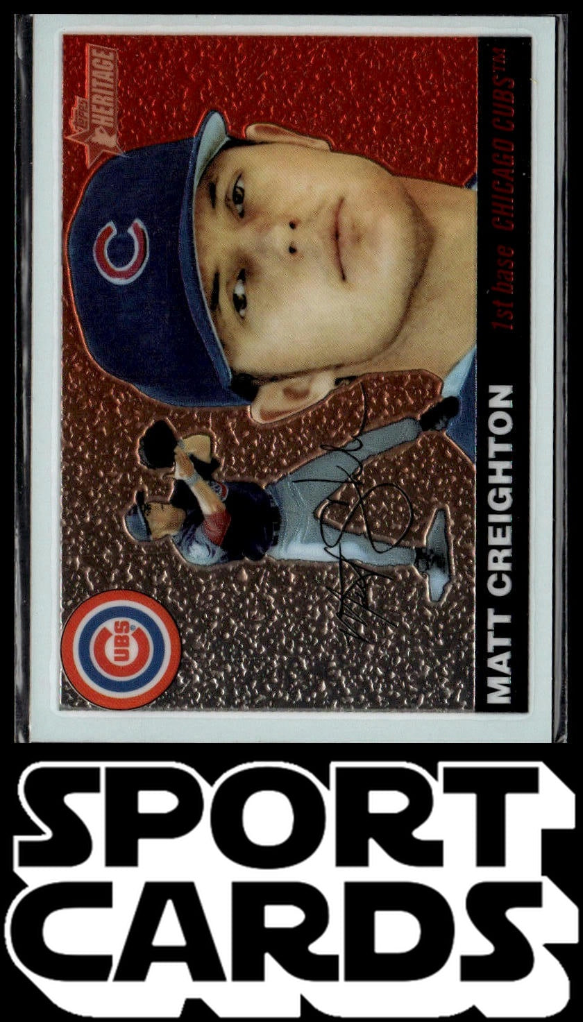 2004 Topps Heritage #THC65 Matt Creighton Chrome #/1955 SportCards.com