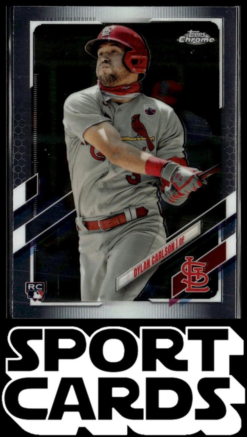 2021 Topps Chrome #140 Dylan Carlson SportCards.com