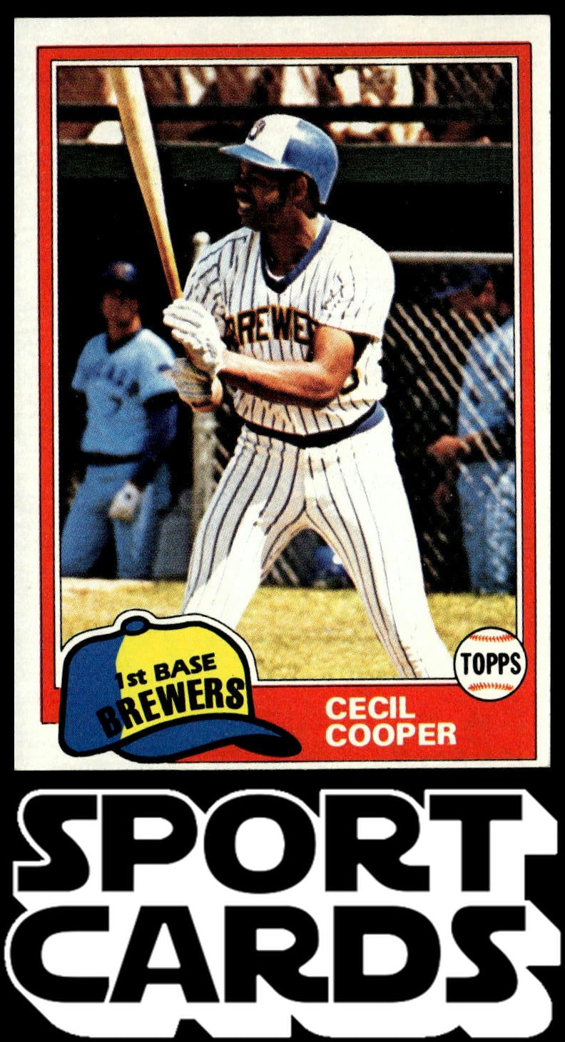1981 Topps #555 Cecil Cooper SportCards.com