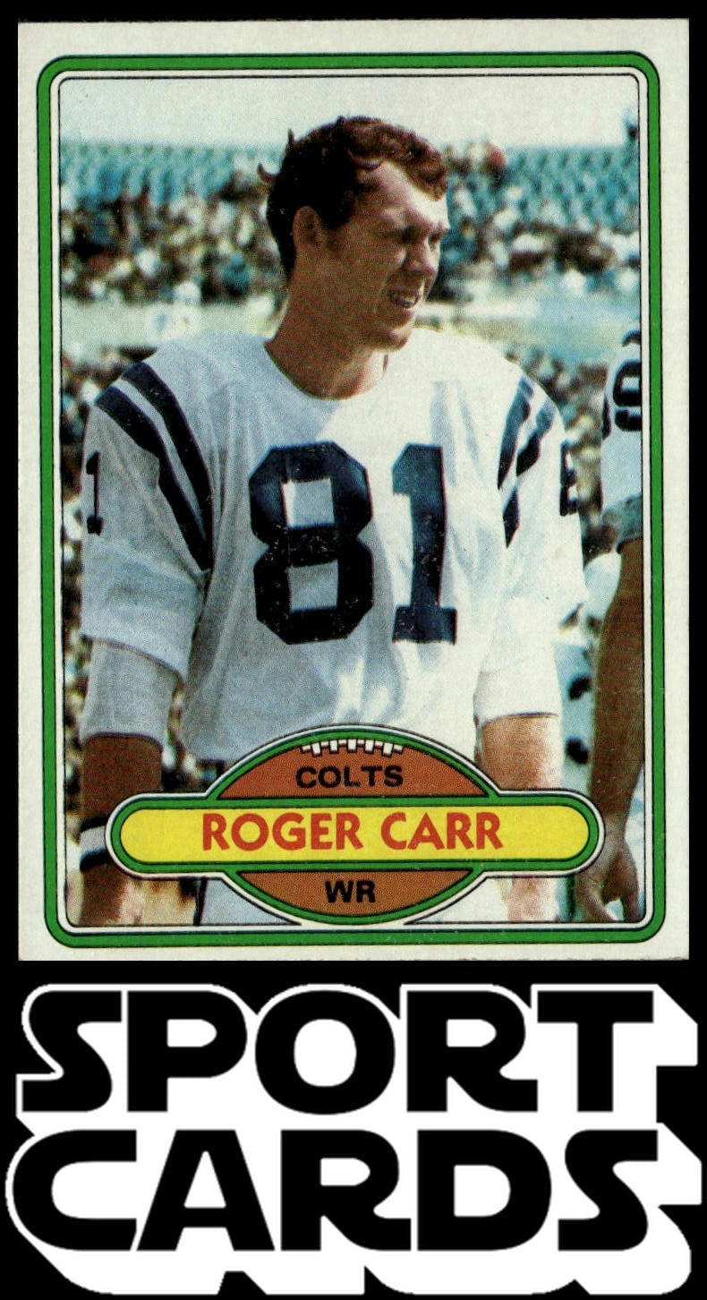 1980 Topps #168 Roger Carr SportCards.com