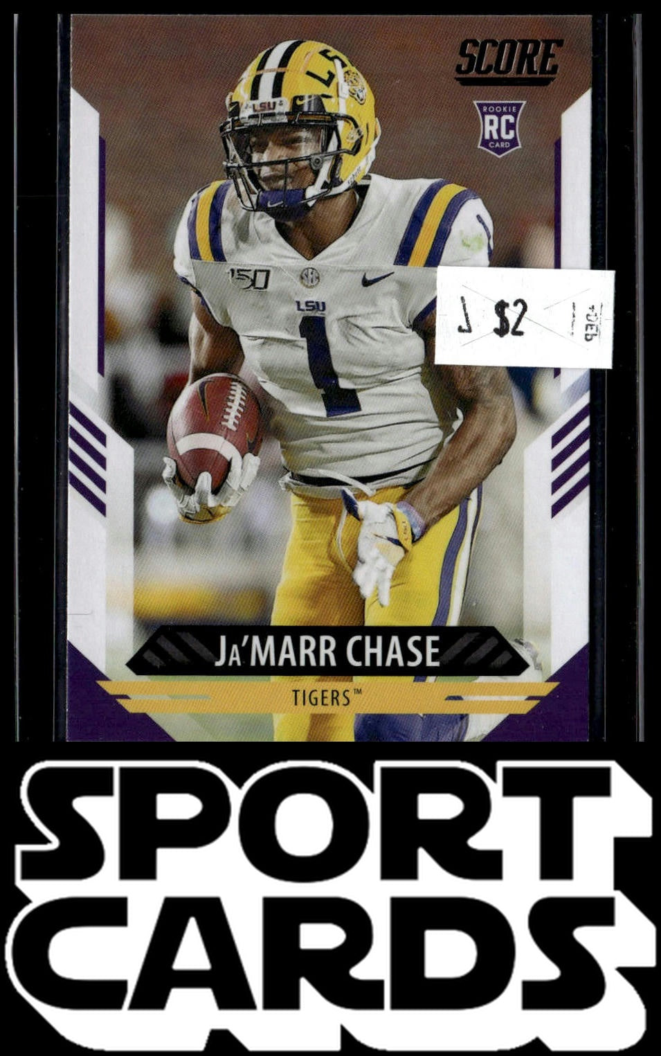 2021 Score #325 Ja'Marr Chase SportCards.com