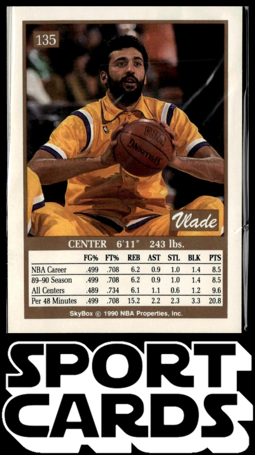 1990-91 SkyBox #135 Vlade Divac SportCards.com