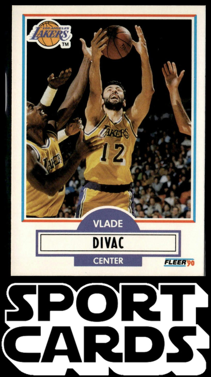 1990-91 Fleer #91 Vlade Divac SportCards.com