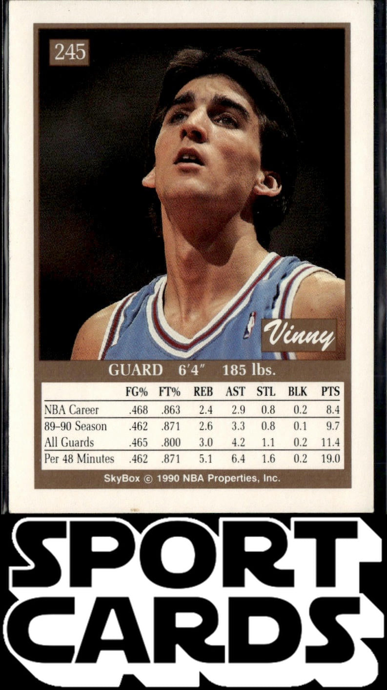 1990-91 SkyBox #245 Vinny Del Negro SportCards.com