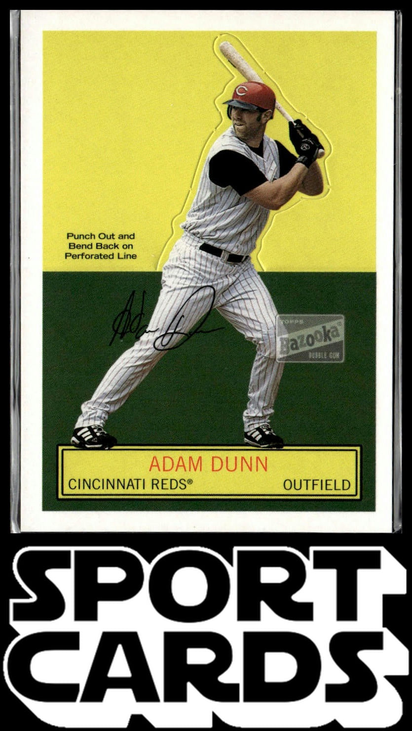 2003 Bazooka #15 Adam Dunn Stand-Ups SportCards.com