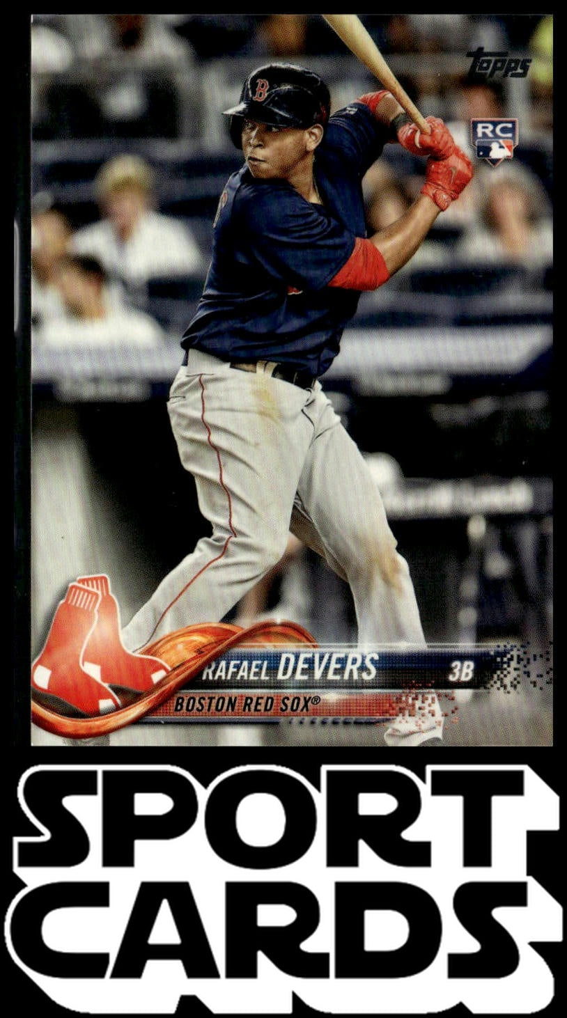 2018 Topps #18 Rafael Devers Factory Set Bonus: Rookie Image Variation