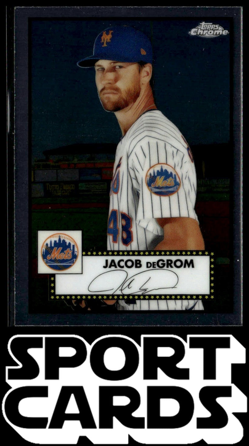 2021 Topps Chrome Platinum Anniversary #170 Jacob deGrom SportCards.com