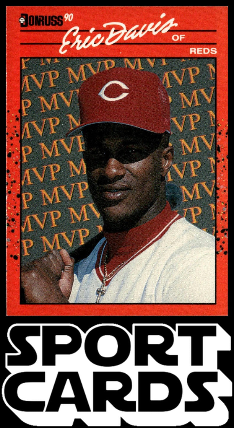 1990 Donruss #BC-23 Eric Davis Bonus MVP's SportCards.com