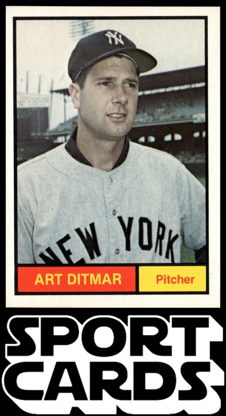 1982 Galasso 1961 World Champions New York Yankees #21 Art Ditmar SportCards.com