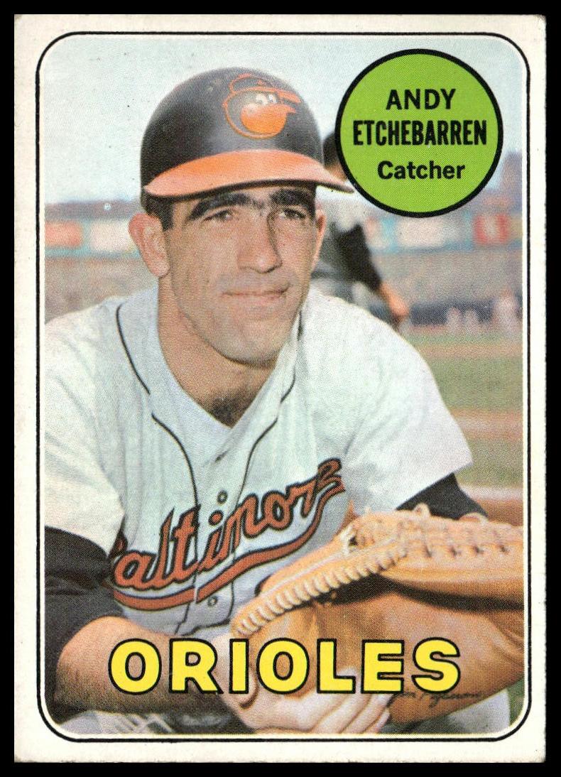 1969 Topps #634 Andy Etchebarren SportCards.com