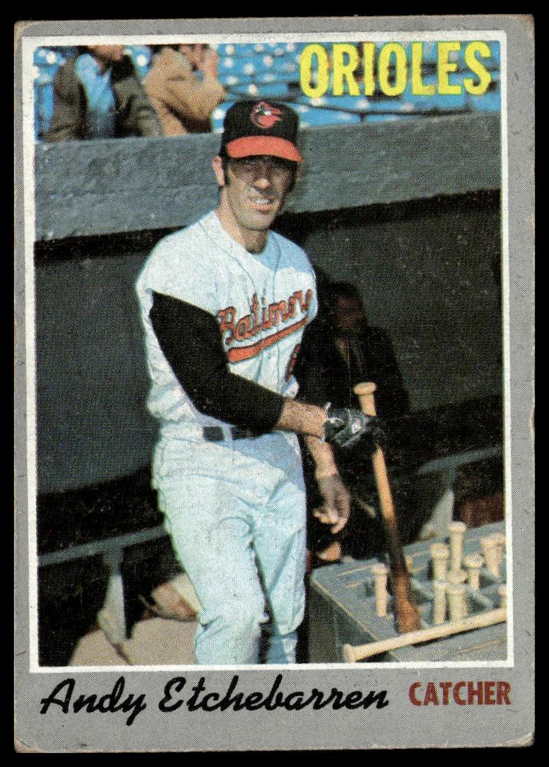 1970 Topps #213 Andy Etchebarren SportCards.com