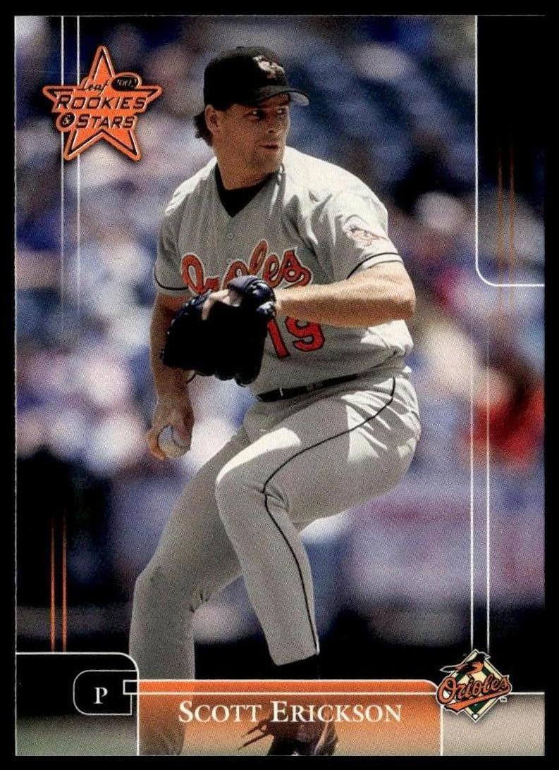 2002 Leaf Rookies & Stars #11 Scott Erickson Samples SportCards.com