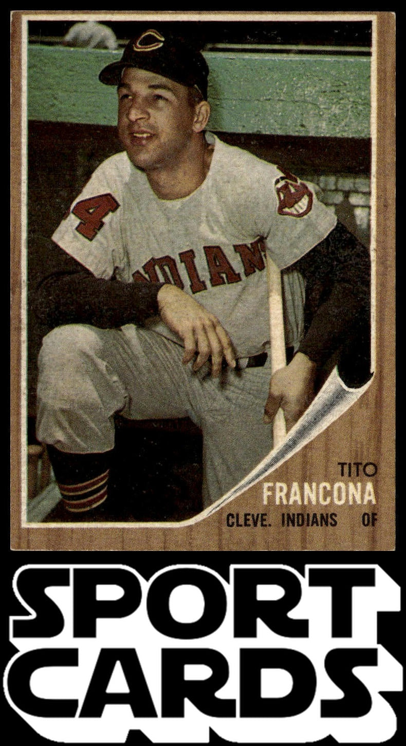 1962 Topps #97 Tito Francona SportCards.com