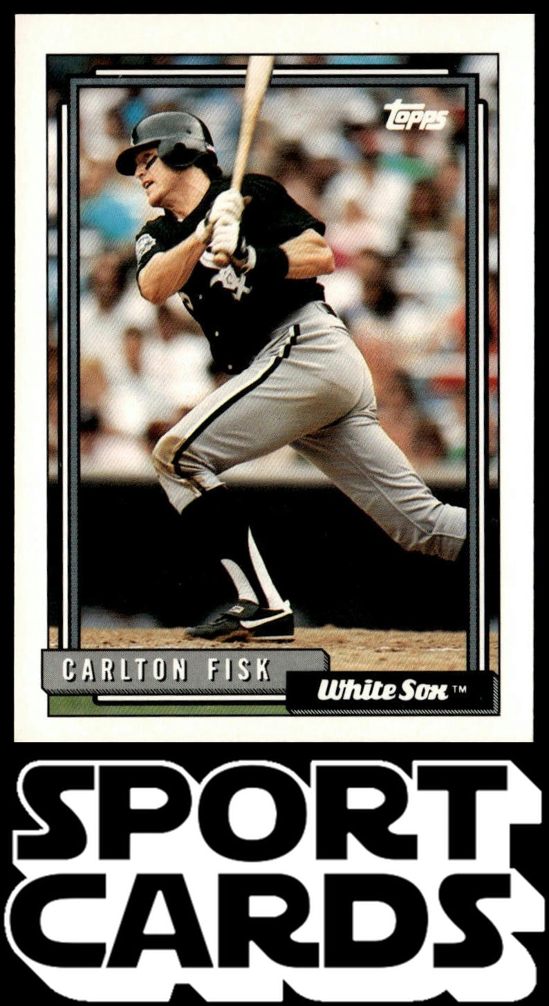 1992 Topps #630 Carlton Fisk Gold Winners SportCards.com