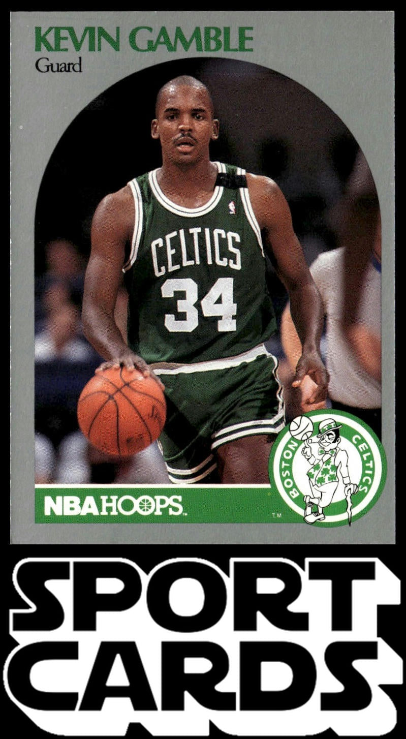 1990-91 Hoops #40 Kevin Gamble SportCards.com