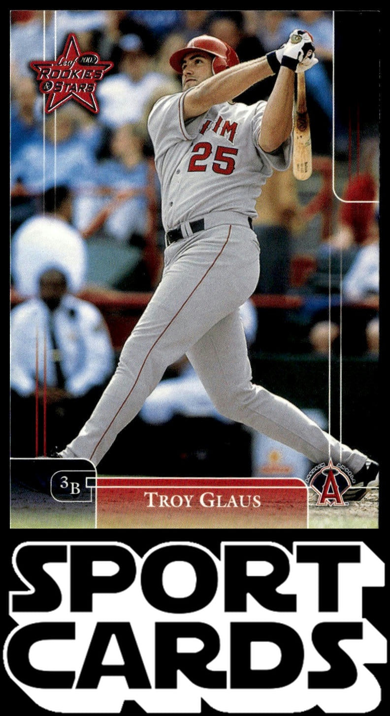 2002 Leaf Rookies & Stars #3 Troy Glaus SportCards.com
