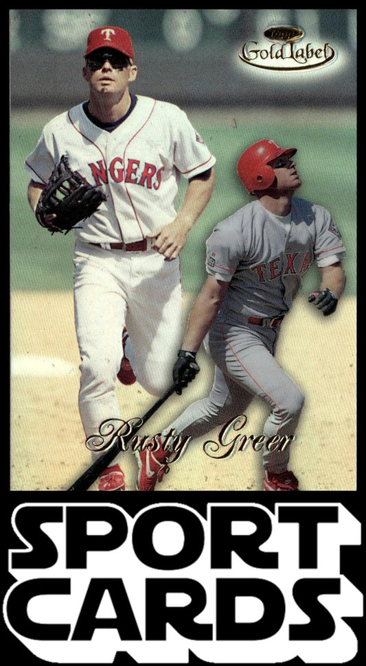 1998 Topps Gold Label #28 Rusty Greer SportCards.com