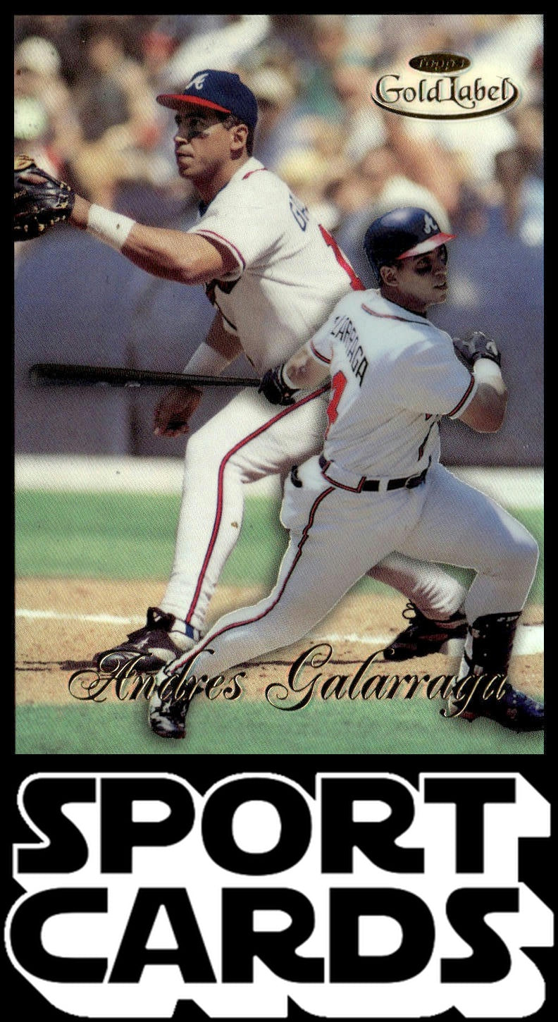 1998 Topps Gold Label #4 Andres Galarraga SportCards.com