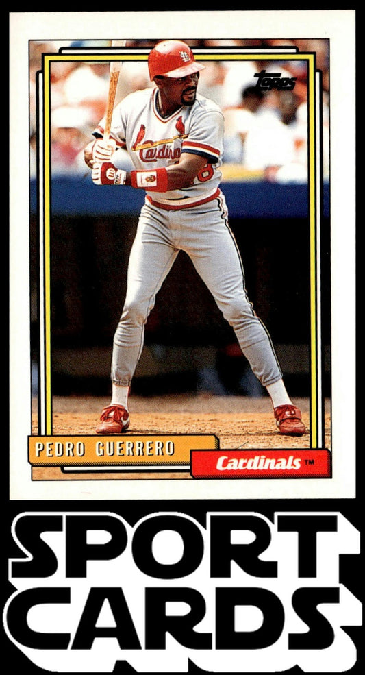 1992 Topps #470 Pedro Guerrero SportCards.com