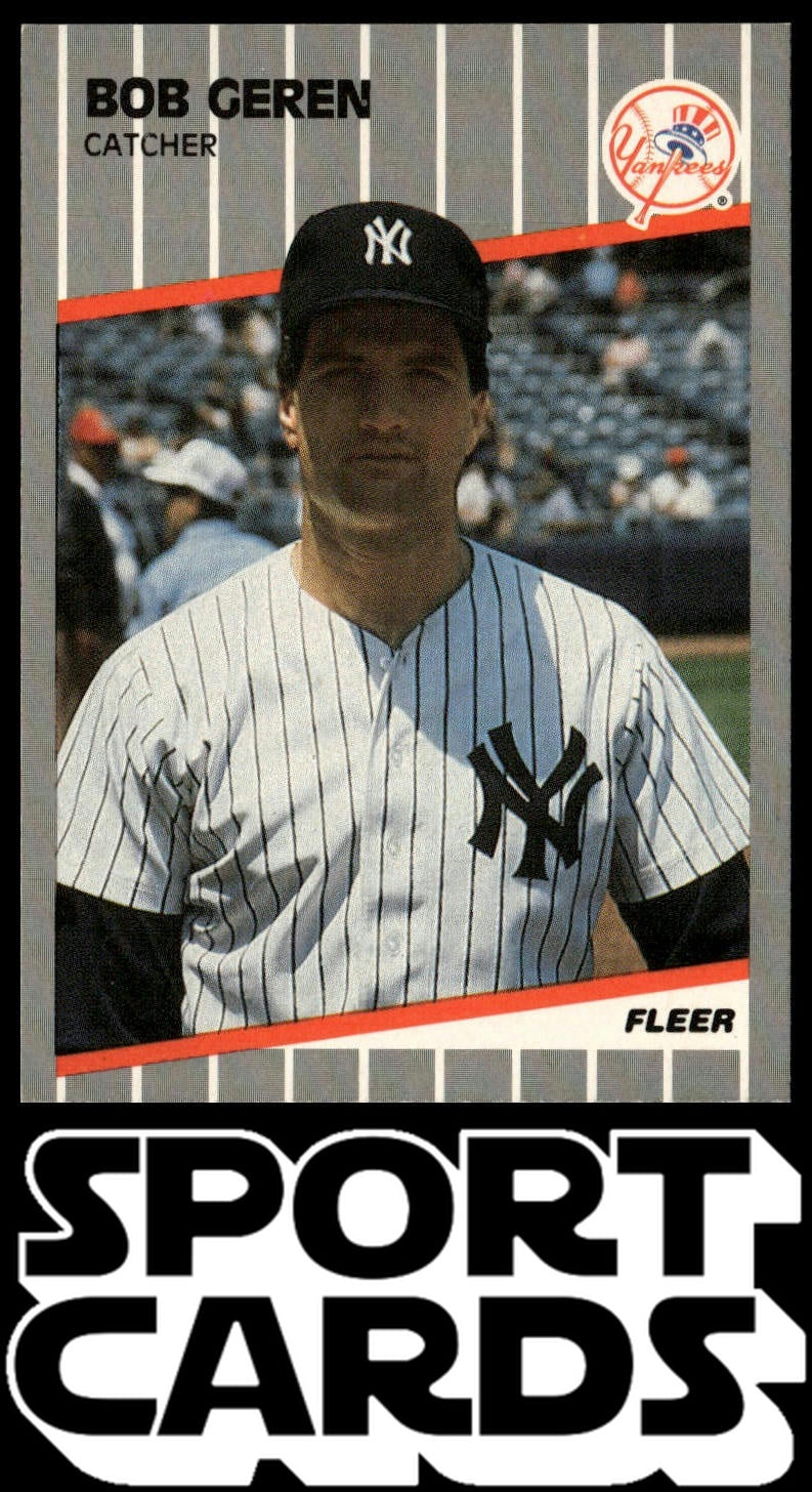 1989 Fleer Update #U-48 Bob Geren SportCards.com