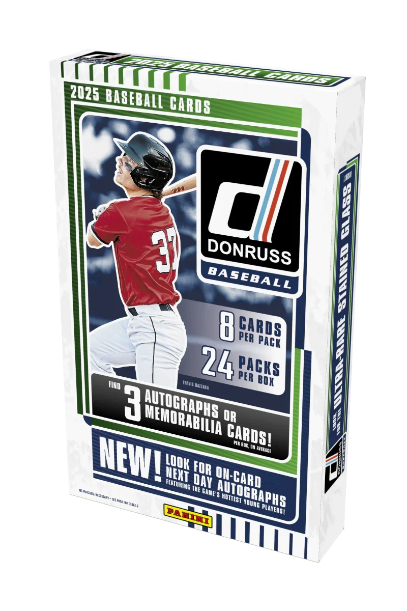 2025 Panini Donruss Baseball Trading Card Box - Hobby