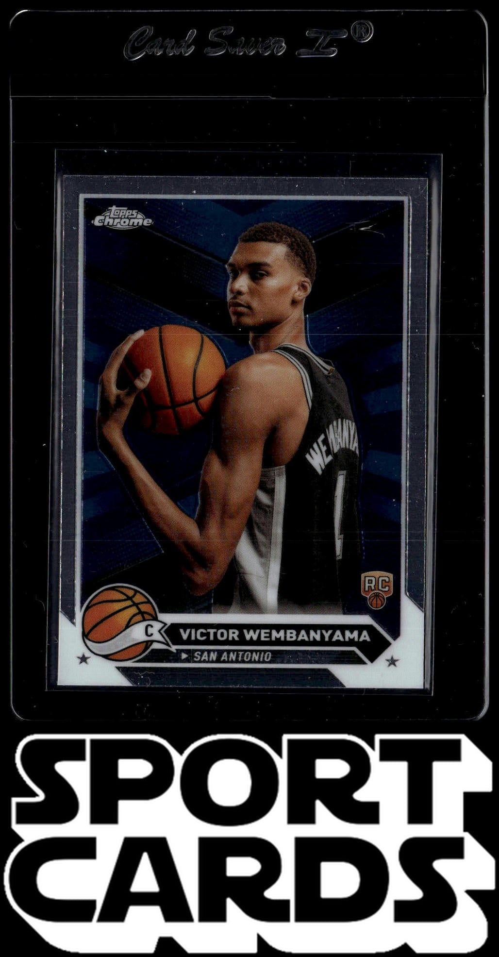 2023-24 Topps Chrome #1 Victor Wembanyama Refractors SportCards.com