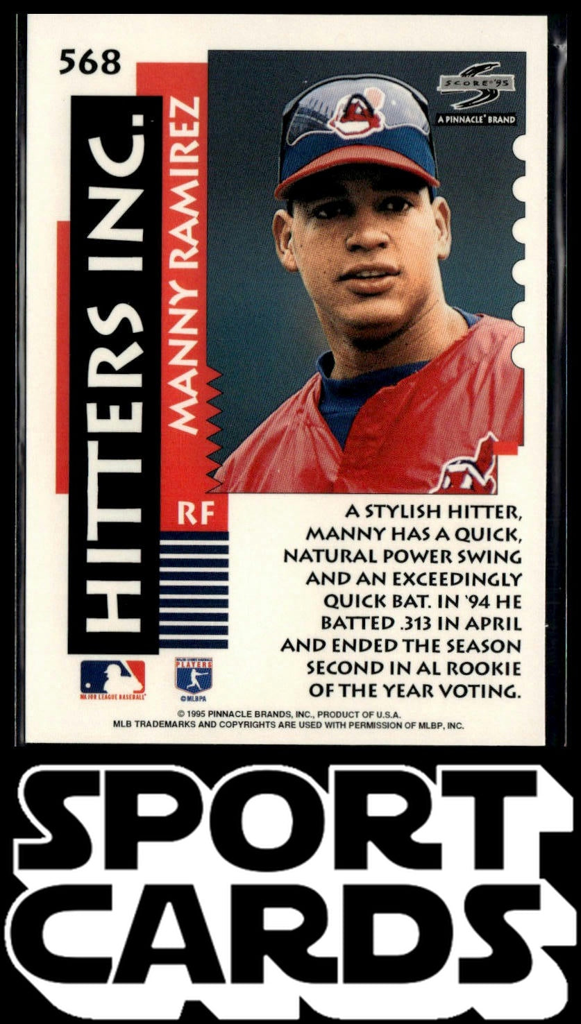 1995 Score #568 Manny Ramirez SportCards.com