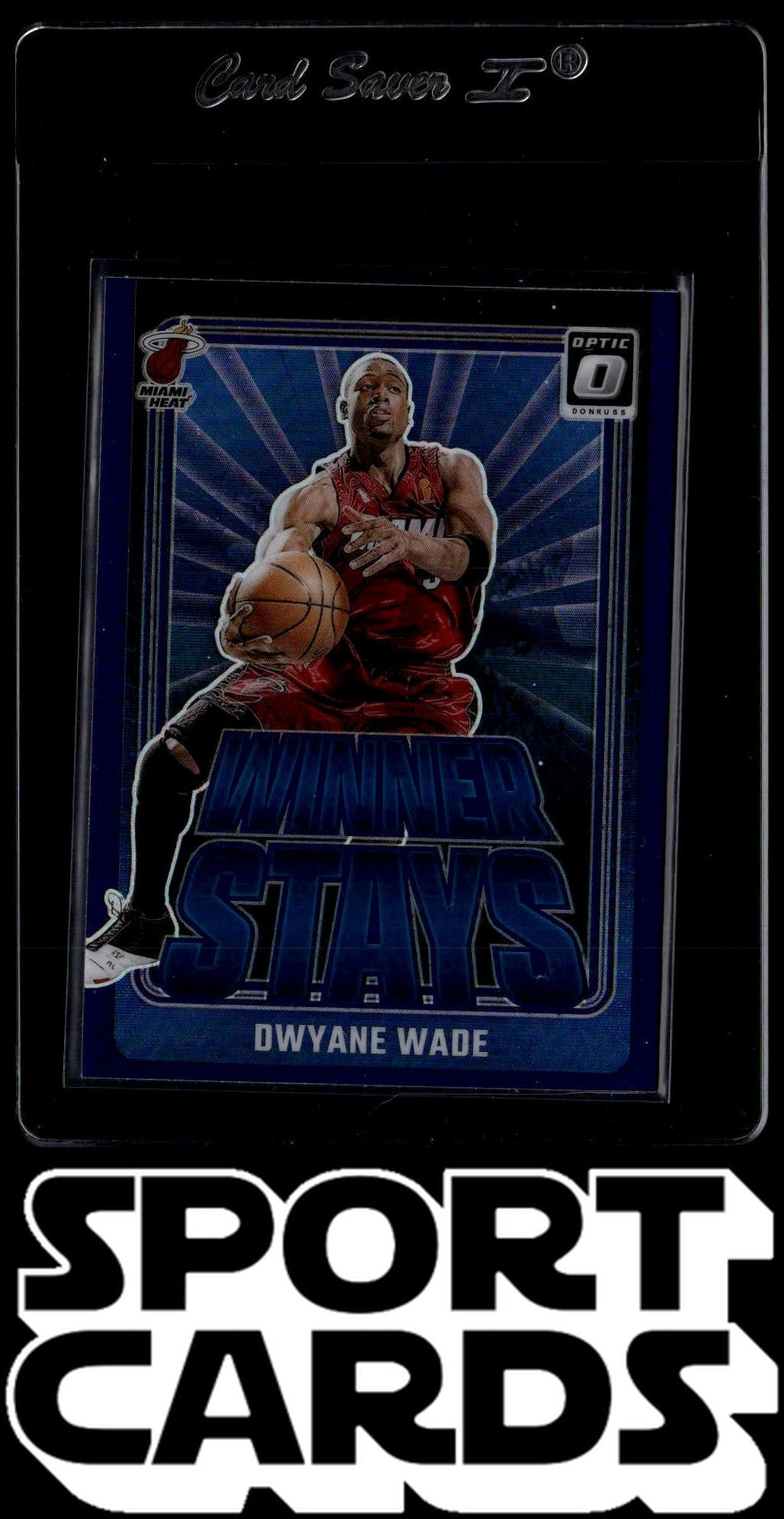 2024-25 Donruss Optic #20 Dwyane Wade Winner Stays Purple SportCards.com