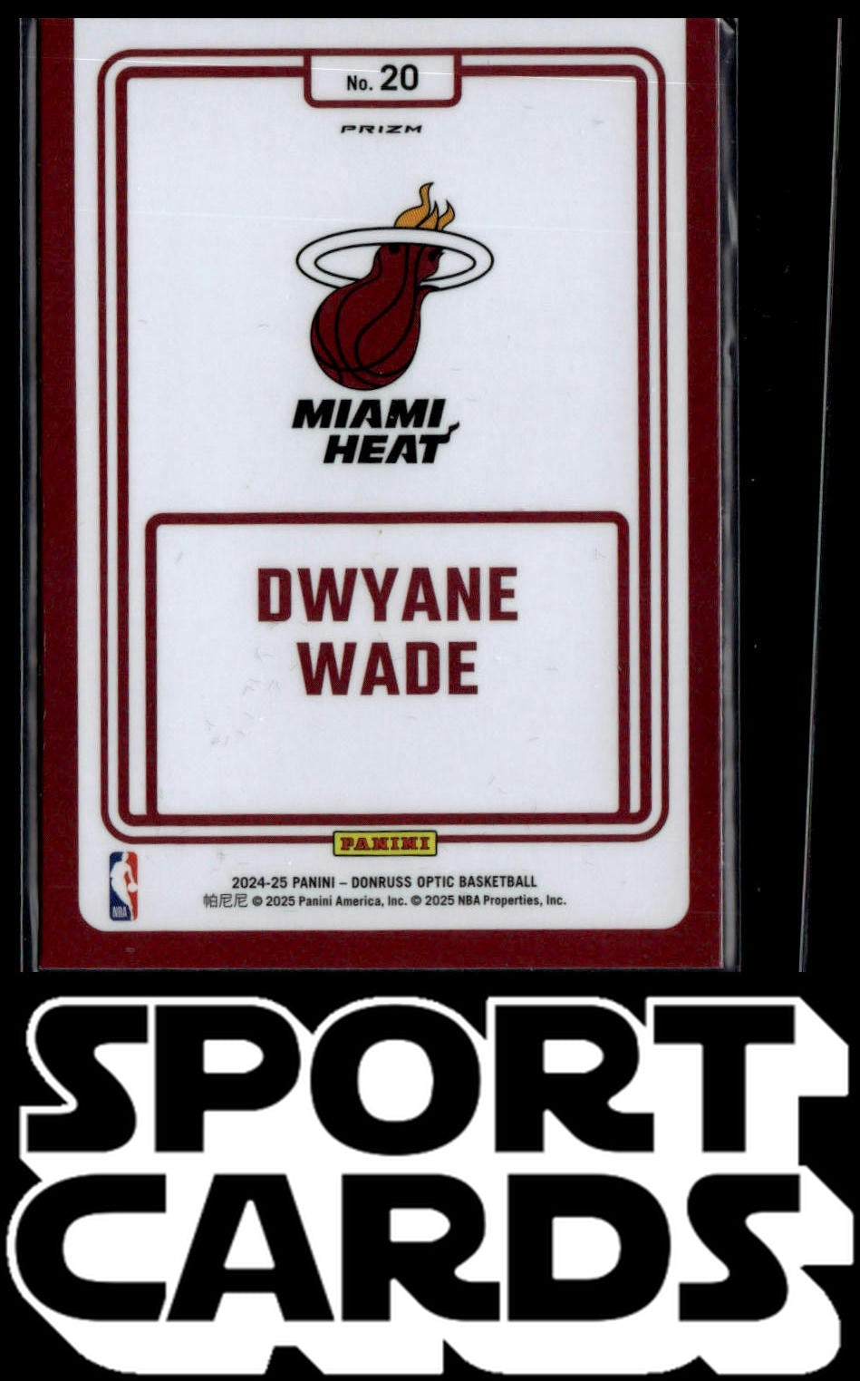 2024-25 Donruss Optic #20 Dwyane Wade Winner Stays SportCards.com