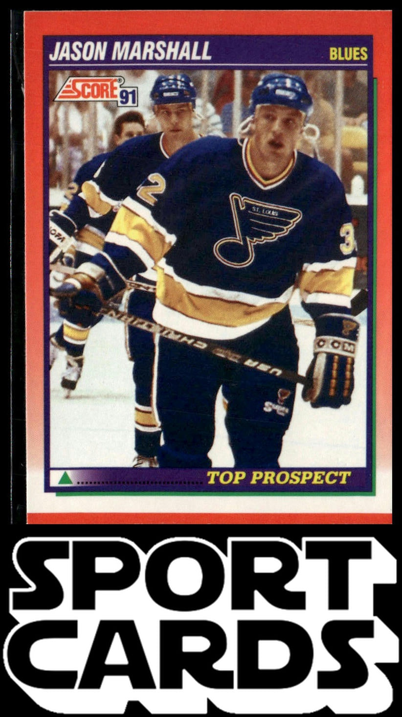 1991-92 Score Canadian English #278 Jason Marshall SportCards.com