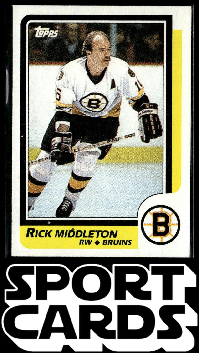 1986-87 Topps #157 Rick Middleton SportCards.com