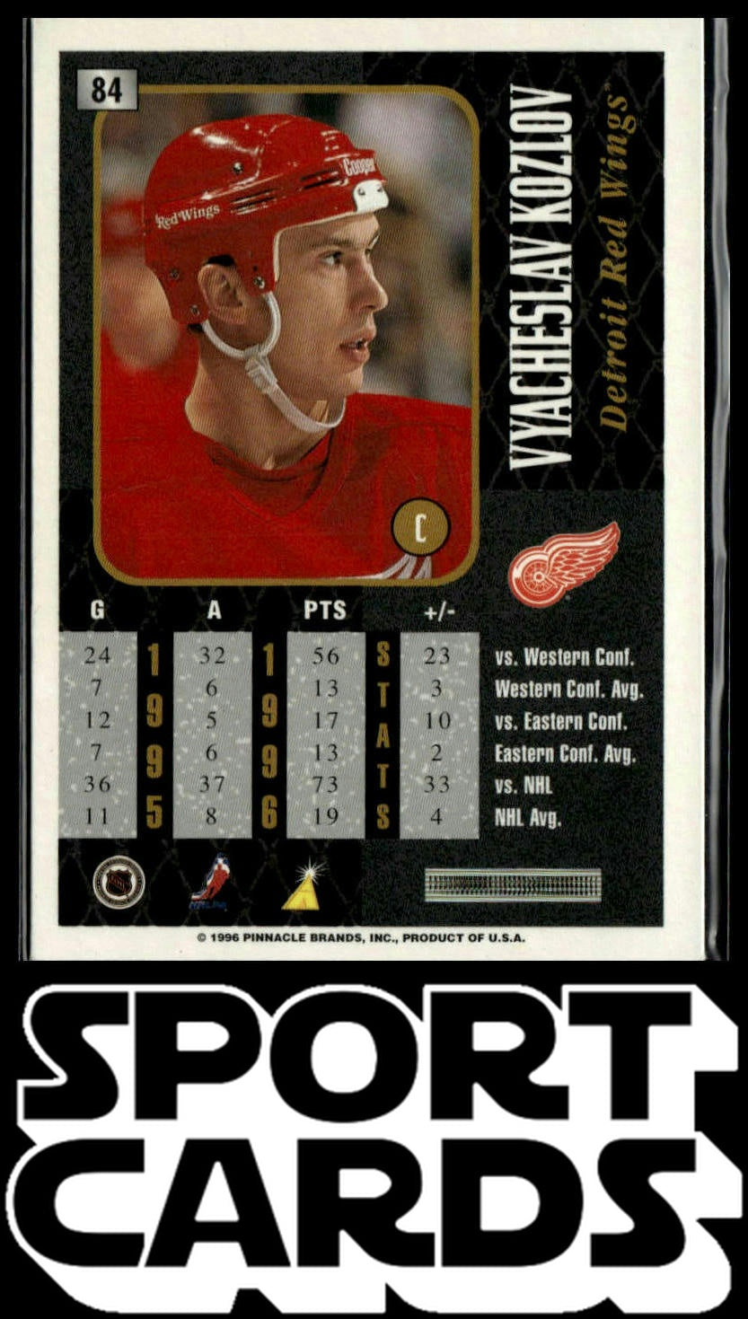 1996-97 Pinnacle Summit #84 Vyacheslav Kozlov Artist's Proofs SportCards.com