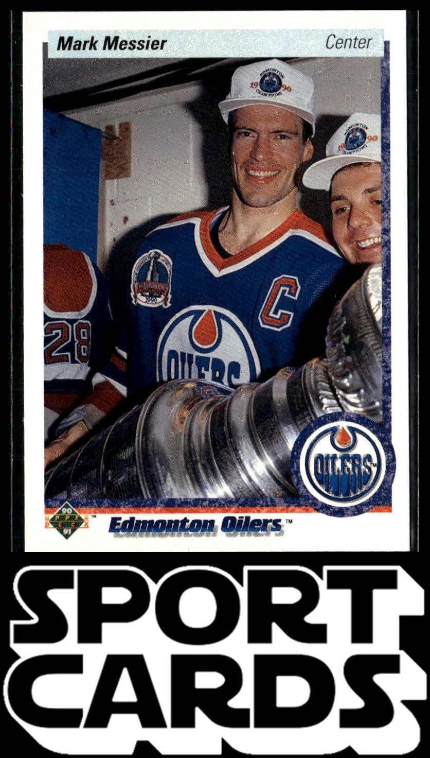 1990-91 Upper Deck #44b Mark Messier SportCards.com