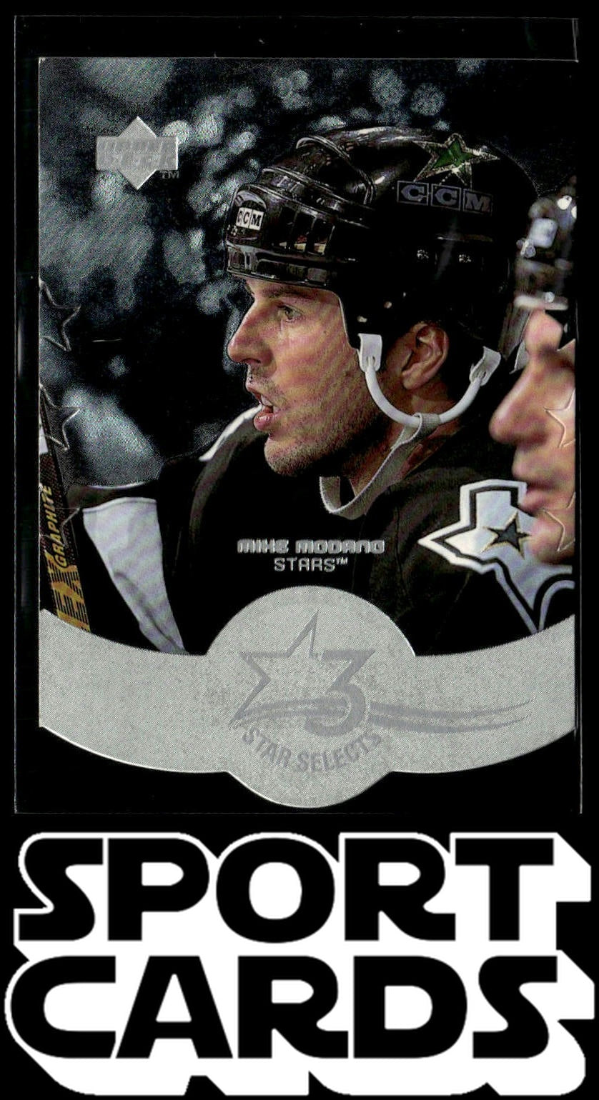 1997-98 Upper Deck #T16B Mike Modano Three Star Selects SportCards.com