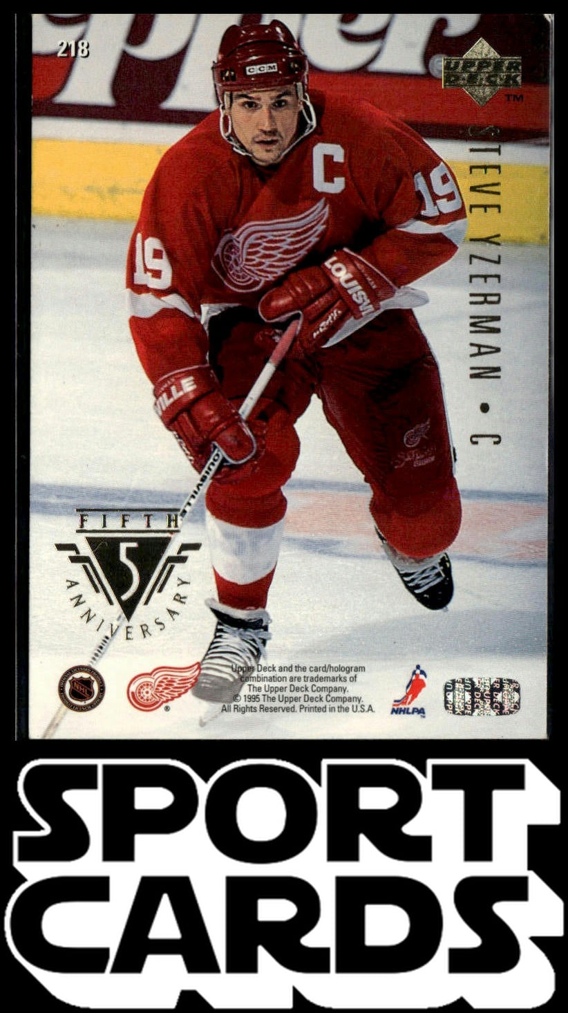 1990-91 Upper Deck #477b Steve Yzerman SportCards.com