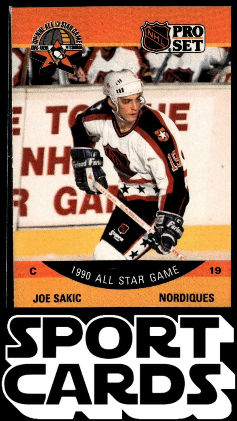 1990-91 Pro Set #375 Joe Sakic SportCards.com