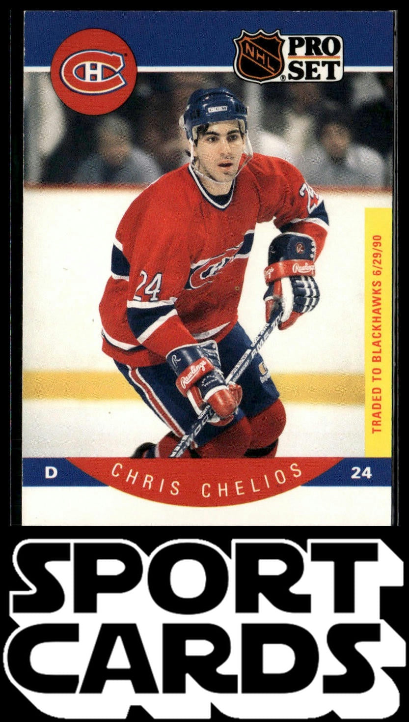 1990-91 Pro Set #147 Chris Chelios SportCards.com