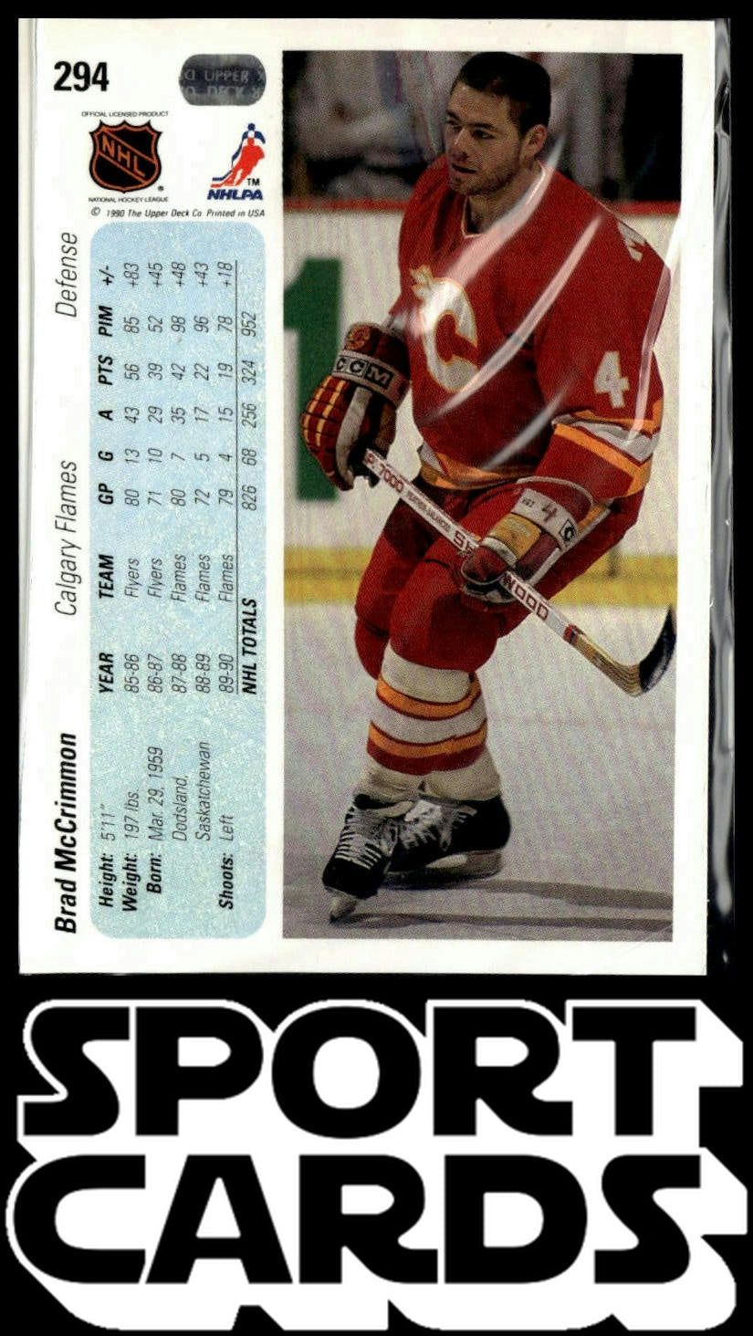1990-91 Upper Deck #294 Brad McCrimmon SportCards.com
