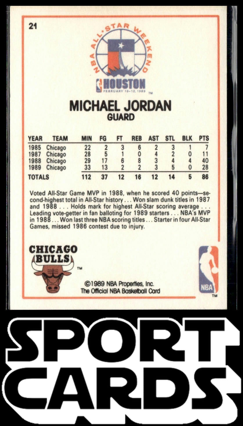 1989-90 Hoops #21 Michael Jordan SportCards.com