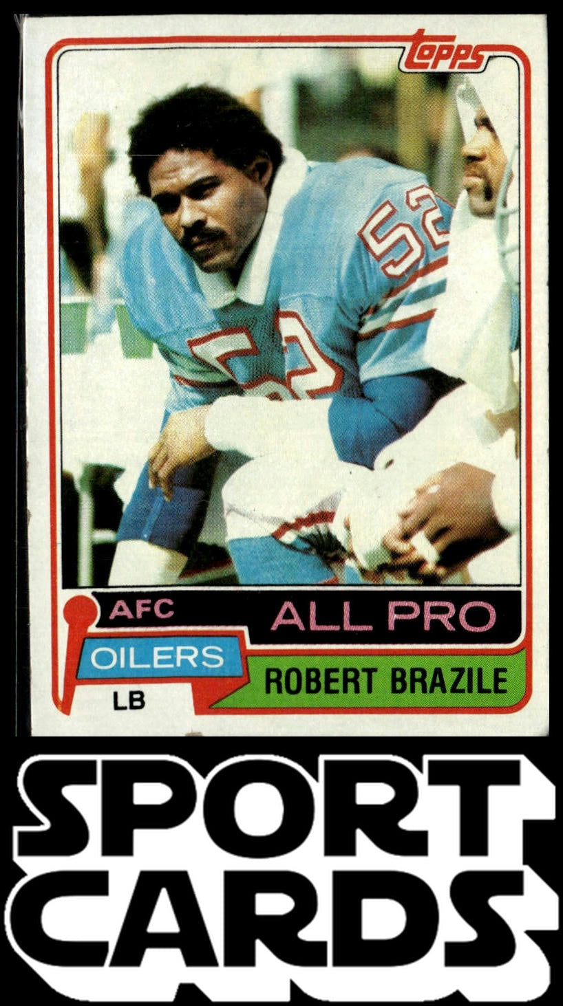 1981 Topps #450 Robert Brazile SportCards.com