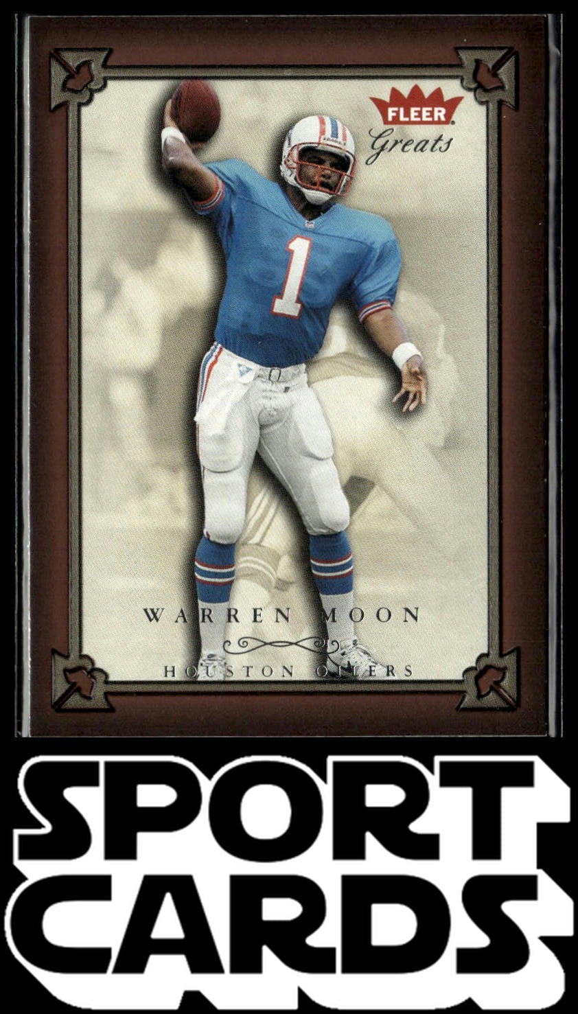 2004 Fleer Greats of the Game #61 Warren Moon SportCards.com