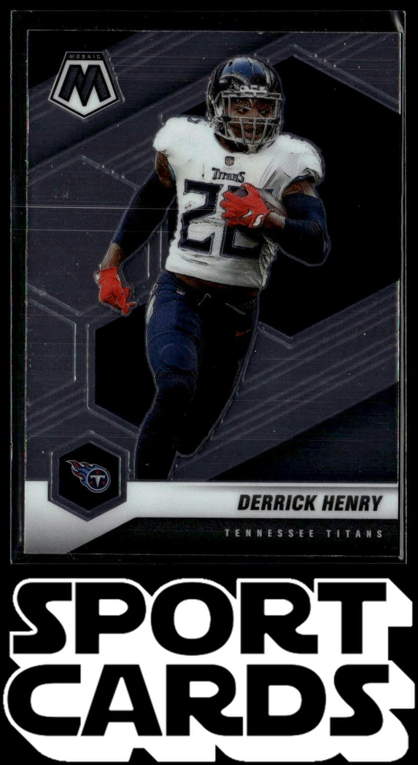 2021 Panini Mosaic #196 Derrick Henry Prizm Silver SportCards.com